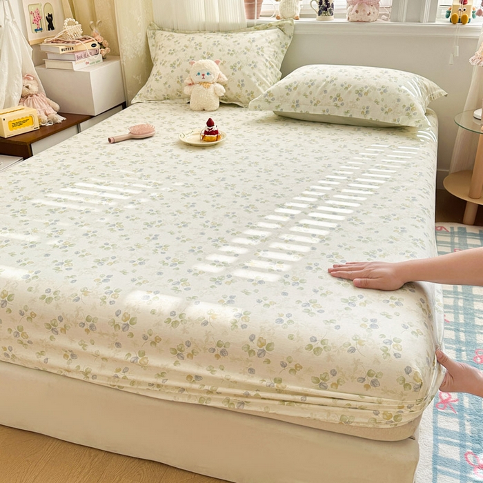 91家纺网 家纺一手货源 找家纺 （总）绵庭家纺 2026新款12868全棉纯棉印花系列床笠单件单品床笠单床笠-第一批