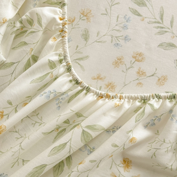 91家纺网 家纺一手货源 找家纺 绵庭家纺 2026新款12868全棉纯棉印花系列床笠单件单品床笠单床笠-第一批 沐樱