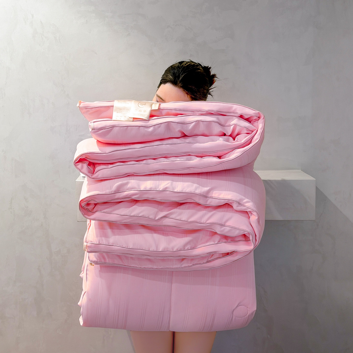 91家纺网 家纺一手货源 找家纺 （总）六合家纺 2026新款贡缎提花锻条立体大豆被春秋被四季被冬被被子被芯