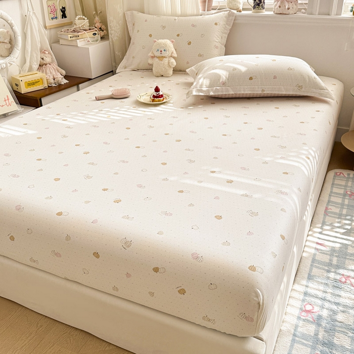 91家纺网 家纺一手货源 找家纺 绵庭家纺 2026新款12868全棉纯棉印花系列床笠单件单品床笠单床笠-第一批 园可可