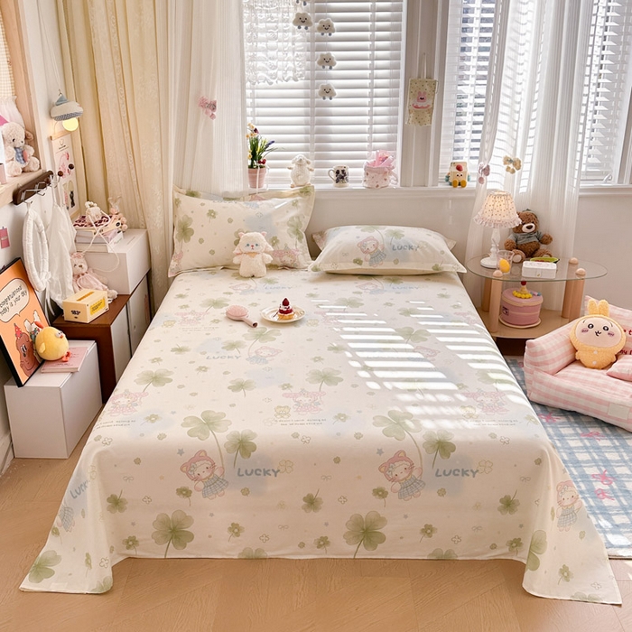 （总）绵庭家纺 2026新款12868全棉纯棉印花系列床单单件单品床单单床单-第一批