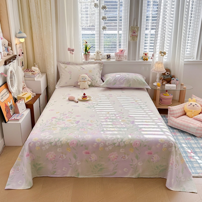 91家纺网 家纺一手货源 找家纺 （总）绵庭家纺 2026新款12868全棉纯棉印花系列床单单件单品床单单床单-第一批