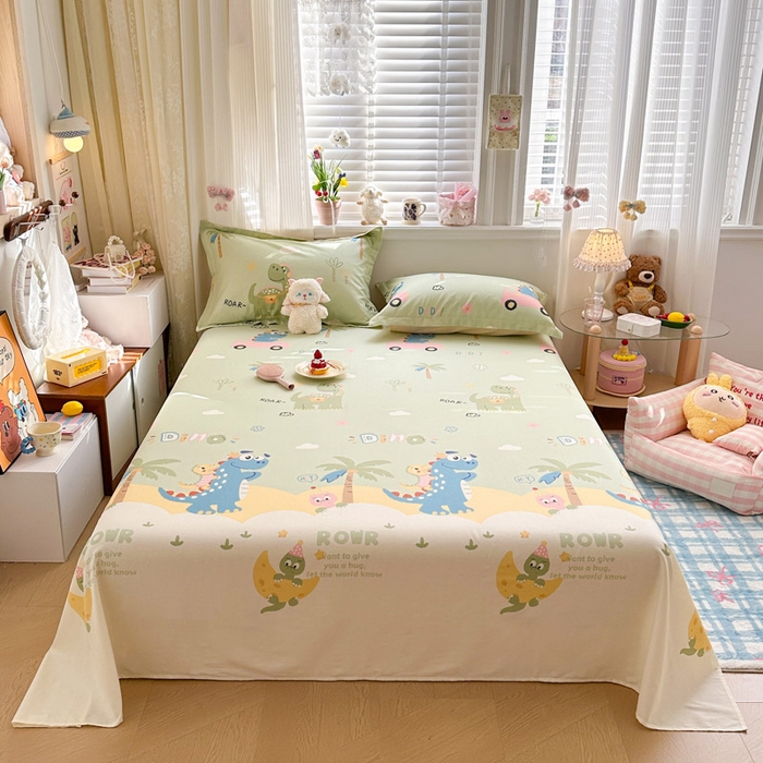 91家纺网 家纺一手货源 找家纺 （总）绵庭家纺 2026新款12868全棉纯棉印花系列床单单件单品床单单床单-第一批