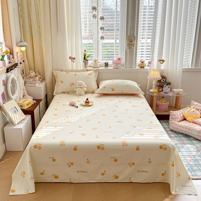 91家纺网 家纺一手货源 找家纺 （总）绵庭家纺 2026新款12868全棉纯棉印花系列床单单件单品床单单床单-第一批