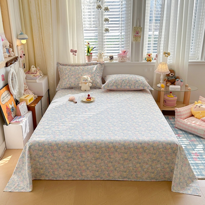 91家纺网 家纺一手货源 找家纺 （总）绵庭家纺 2026新款12868全棉纯棉印花系列床单单件单品床单单床单-第一批