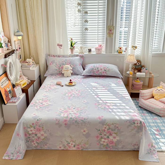 91家纺网 家纺一手货源 找家纺 （总）绵庭家纺 2026新款12868全棉纯棉印花系列床单单件单品床单单床单-第一批