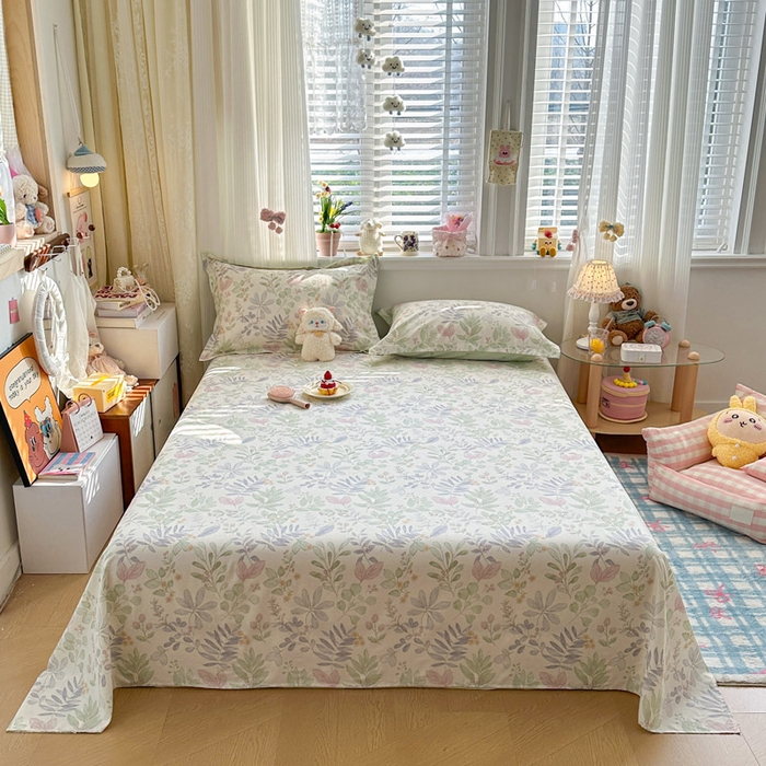 91家纺网 家纺一手货源 找家纺 （总）绵庭家纺 2026新款12868全棉纯棉印花系列床单单件单品床单单床单-第一批