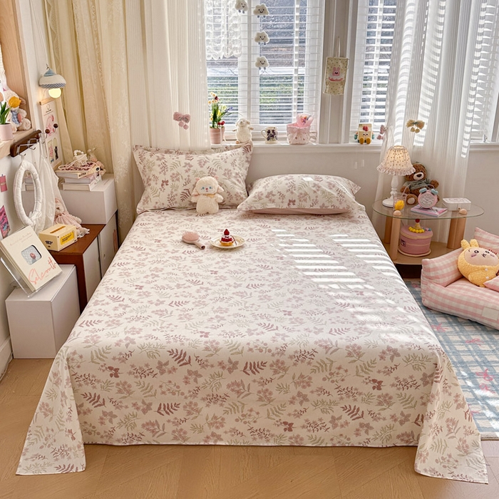 91家纺网 家纺一手货源 找家纺 （总）绵庭家纺 2026新款12868全棉纯棉印花系列床单单件单品床单单床单-第一批