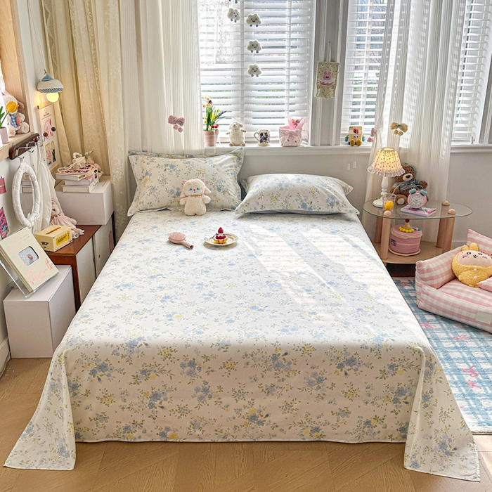 91家纺网 家纺一手货源 找家纺 （总）绵庭家纺 2026新款12868全棉纯棉印花系列床单单件单品床单单床单-第一批