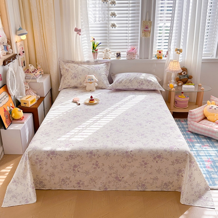 91家纺网 家纺一手货源 找家纺 （总）绵庭家纺 2026新款12868全棉纯棉印花系列床单单件单品床单单床单-第一批