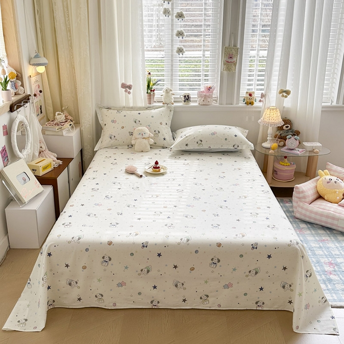 91家纺网 家纺一手货源 找家纺 （总）绵庭家纺 2026新款12868全棉纯棉印花系列床单单件单品床单单床单-第一批