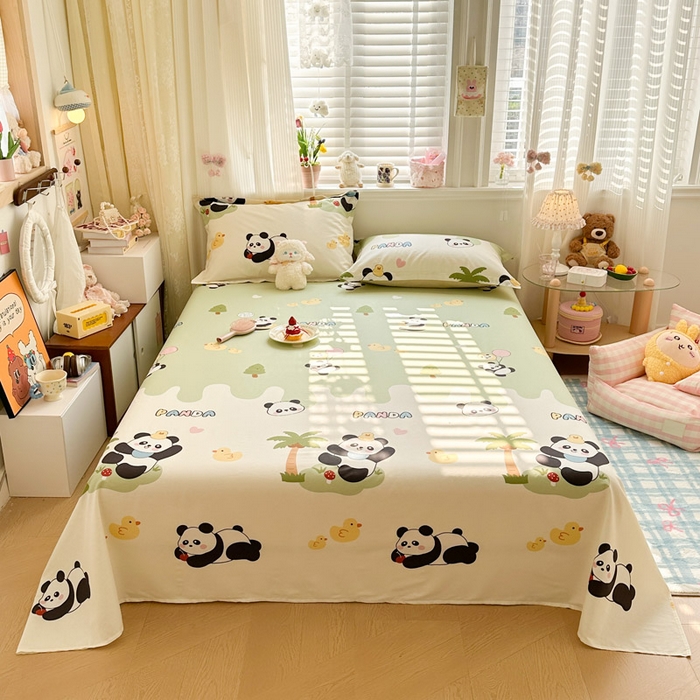 91家纺网 家纺一手货源 找家纺 （总）绵庭家纺 2026新款12868全棉纯棉印花系列床单单件单品床单单床单-第一批