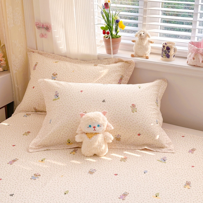 91家纺网 家纺一手货源 找家纺 （总）绵庭家纺 2026新款12868全棉纯棉印花系列枕套单件单品枕套单枕套-第一批