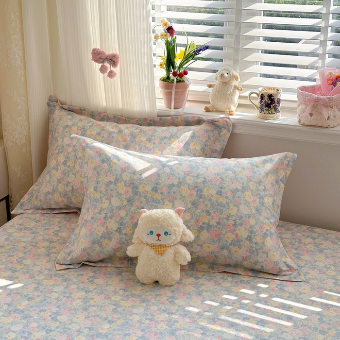 91家纺网 家纺一手货源 找家纺 （总）绵庭家纺 2026新款12868全棉纯棉印花系列枕套单件单品枕套单枕套-第一批