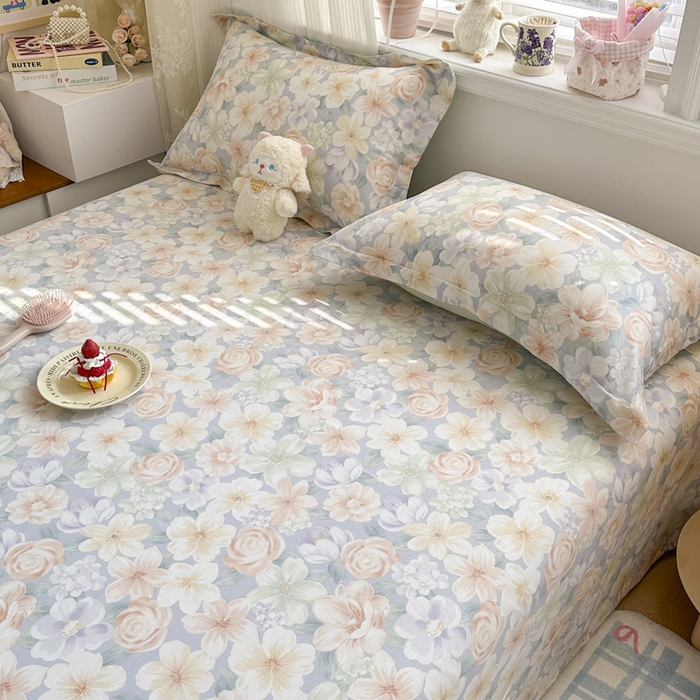 91家纺网 家纺一手货源 找家纺 绵庭家纺 2026新款12868全棉纯棉印花系列枕套单件单品枕套单枕套-第一批 釉色浮光-兰