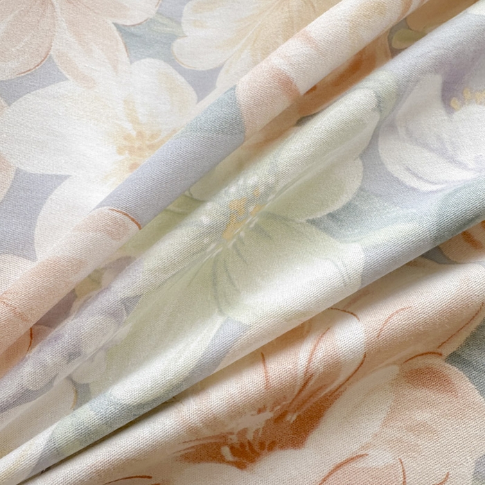 91家纺网 家纺一手货源 找家纺 绵庭家纺 2026新款12868全棉纯棉印花系列枕套单件单品枕套单枕套-第一批 釉色浮光-兰