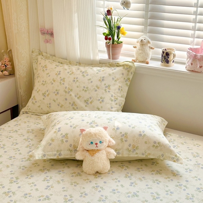 91家纺网 家纺一手货源 找家纺 绵庭家纺 2026新款12868全棉纯棉印花系列枕套单件单品枕套单枕套-第一批 青岚语