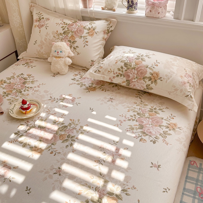 91家纺网 家纺一手货源 找家纺 绵庭家纺 2026新款12868全棉纯棉印花系列枕套单件单品枕套单枕套-第一批 曼朵-咖