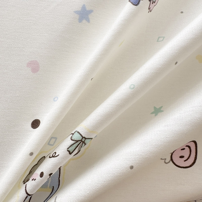 91家纺网 家纺一手货源 找家纺 绵庭家纺 2026新款12868全棉纯棉印花系列枕套单件单品枕套单枕套-第一批 星空狗狗