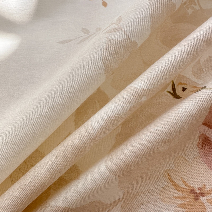 91家纺网 家纺一手货源 找家纺 绵庭家纺 2026新款12868全棉纯棉印花系列枕套单件单品枕套单枕套-第一批 曼朵-咖