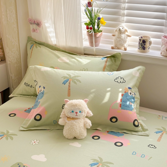 91家纺网 家纺一手货源 找家纺 （总）绵庭家纺 2026新款12868全棉纯棉印花系列枕套单件单品枕套单枕套-第一批