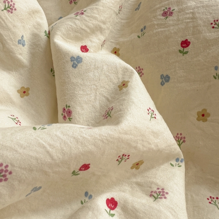 91家纺网 家纺一手货源 找家纺 欧尚 2026新款花边云感棉夏被床盖四件套 密朵