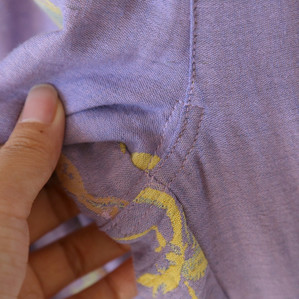 91家纺网 家纺一手货源 找家纺 （总）洛兰沙家居馆 新款色织水洗棉女士大码家居服 双层棉纱复古风睡衣 四季薄款套装