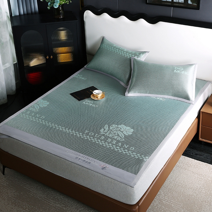 91家纺网 家纺一手货源 找家纺 （总）步步高席业 2026新款凉感冰丝冰藤席