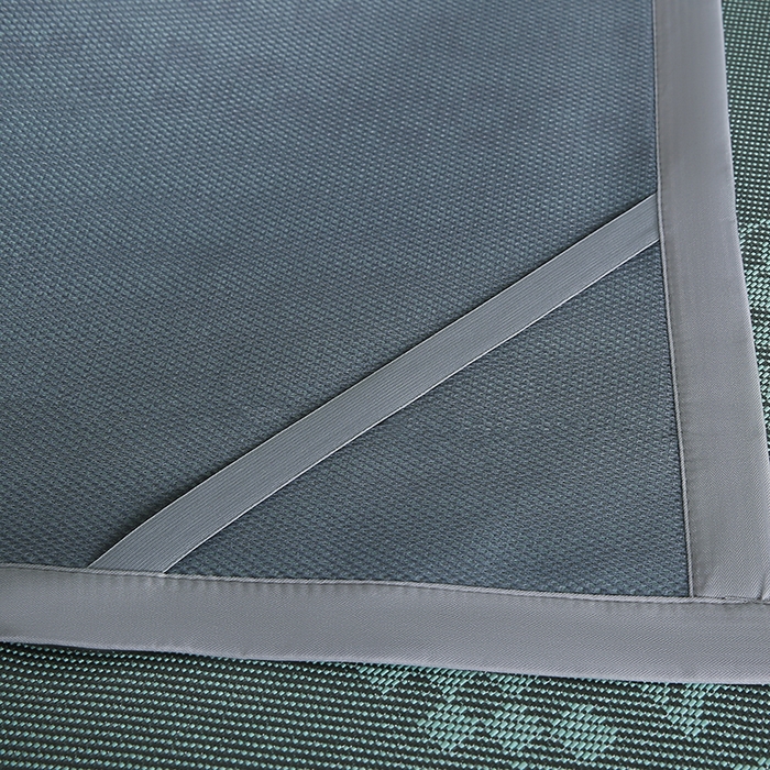 91家纺网 家纺一手货源 找家纺 步步高席业 2026新款凉感冰丝冰藤席 绿色