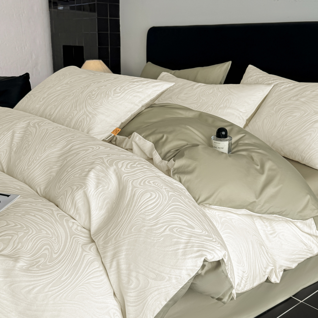 （总）简宜家居（朝初家纺） 2026新款四季40支全棉提花纯棉四件套--彩绘系列