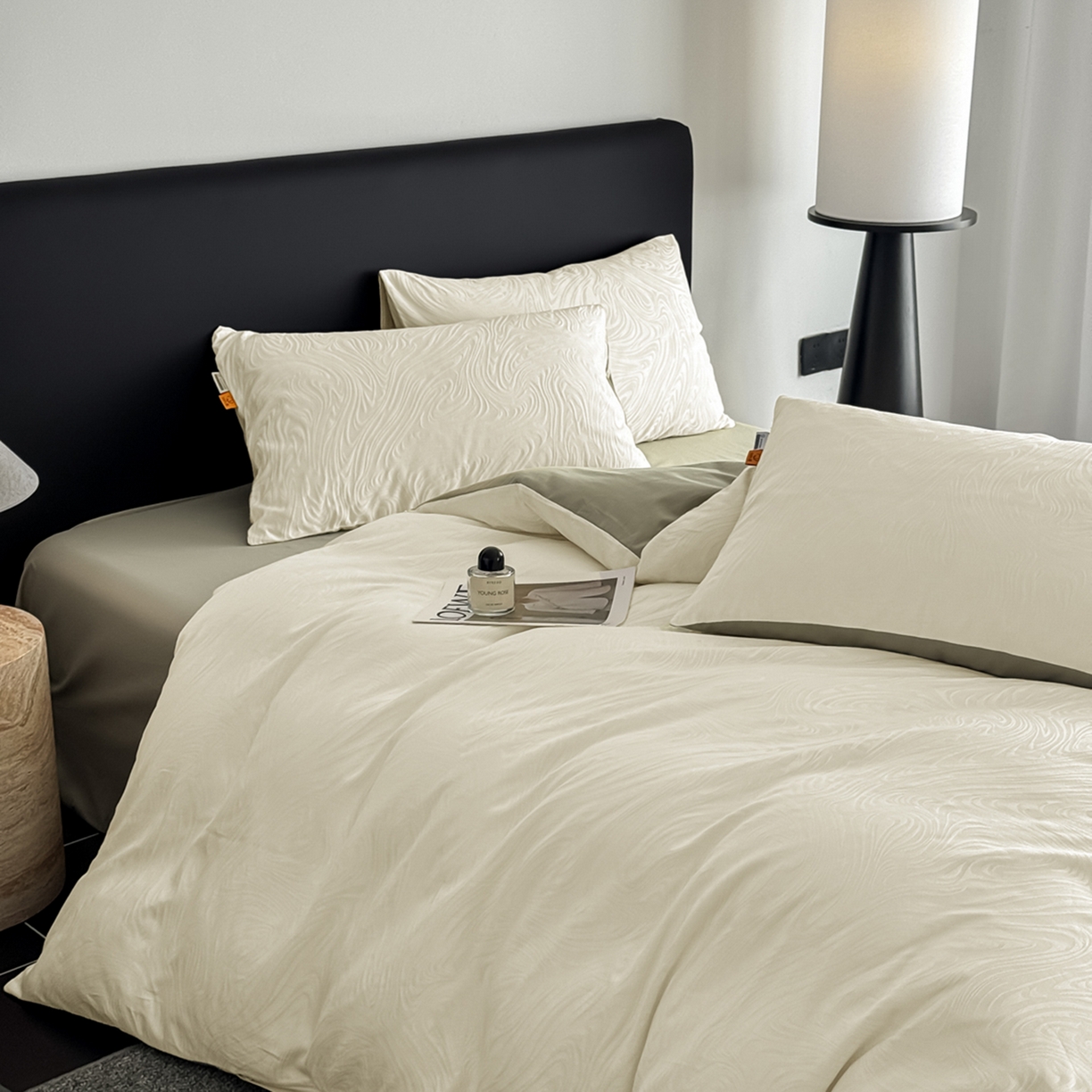 91家纺网 家纺一手货源 找家纺 （总）简宜家居（朝初家纺） 2026新款四季40支全棉提花纯棉四件套--彩绘系列