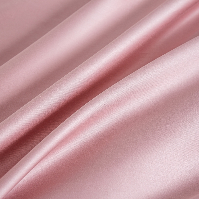 91家纺网 家纺一手货源 找家纺 憨豆家纺 2026新款全棉60s四件套纯色贡缎纯棉被套床笠款三件套长绒棉被套 豆沙