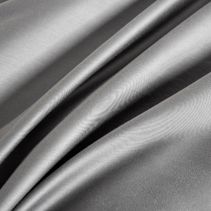 91家纺网 家纺一手货源 找家纺 憨豆家纺 2026新款全棉60s四件套纯色贡缎纯棉被套床笠款三件套长绒棉被套 高级灰+冰川灰