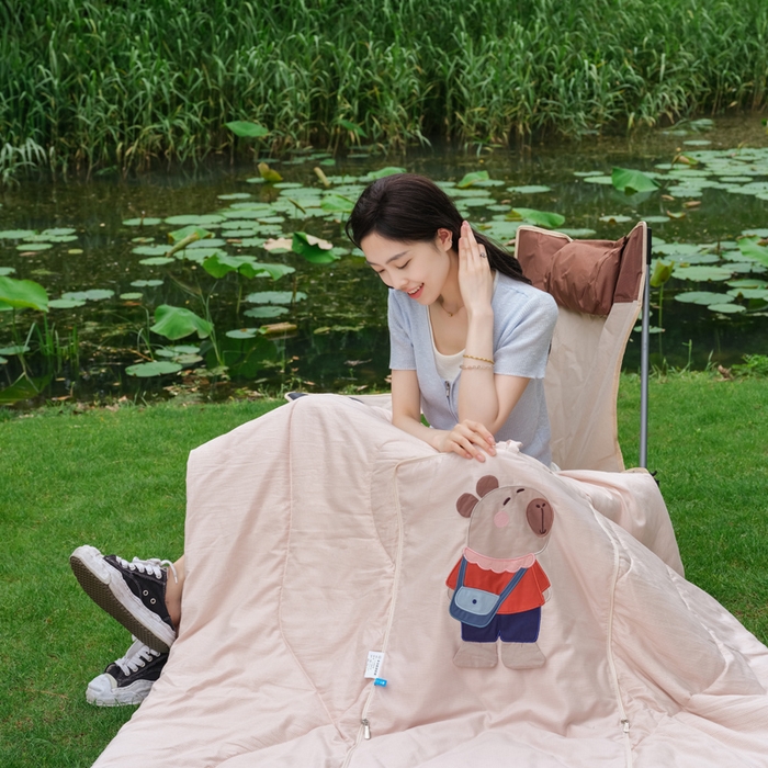 91家纺网 家纺一手货源 找家纺 （总）雷娜家居 2026新款糯糯棉四季款卡皮巴拉抱枕被