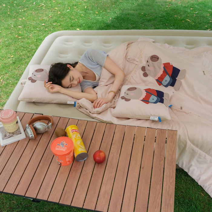 91家纺网 家纺一手货源 找家纺 （总）雷娜家居 2026新款糯糯棉四季款卡皮巴拉抱枕被