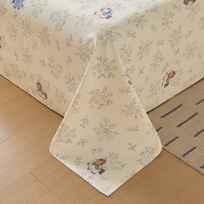 91家纺网 家纺一手货源 找家纺 （总）大元 2026新款全棉纯棉老粗布凉席席子单床单 床单单件