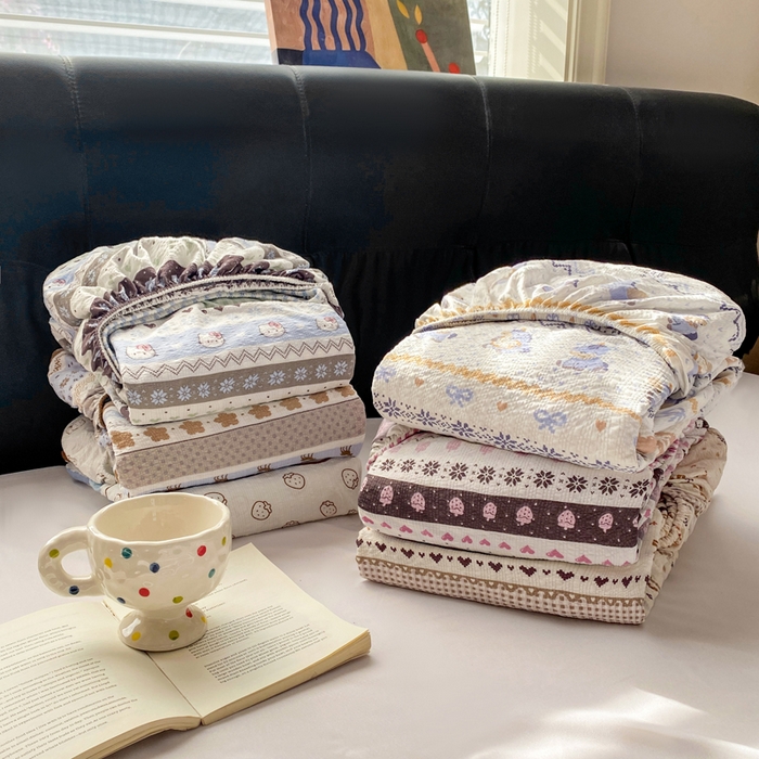 （总）赛琳 2026新款泡芙纱床笠系列单床笠床笠单件（有买家秀）