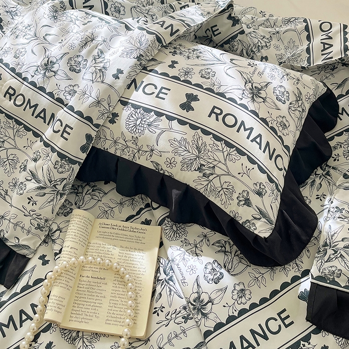 91家纺网 家纺一手货源 找家纺 vip被业 2026新款新疆棉花双层纱皱皱纱法式赫本风韩版小香ins风空调夏被 黑耀秘境