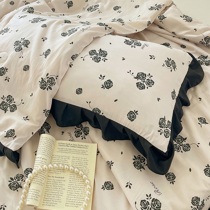 91家纺网 家纺一手货源 找家纺 vip被业 2026新款新疆棉花双层纱皱皱纱法式赫本风韩版小香ins风空调夏被 时间煮雨