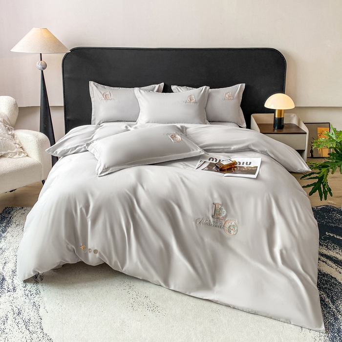 91家纺网 家纺一手货源 找家纺 （总）昊翔家纺 2026全棉纯棉刺绣花四件套40支长绒棉100% 棉礼盒包装