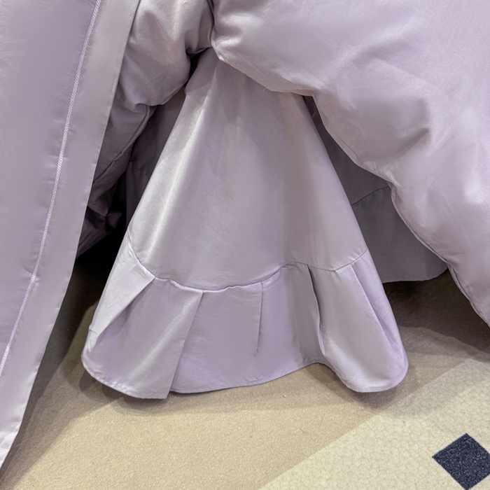 91家纺网 家纺一手货源 找家纺 昊翔家纺 2026全棉纯棉刺绣花四件套40支长绒棉100% 棉礼盒包装 春妍-淡雅紫