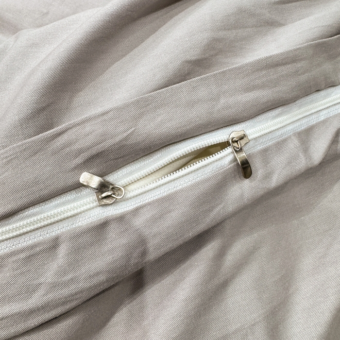 91家纺网 家纺一手货源 找家纺 昊翔家纺 2026全棉纯棉刺绣花四件套40支长绒棉100% 棉礼盒包装 春妍-银灰