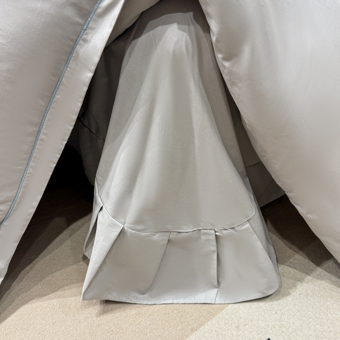 91家纺网 家纺一手货源 找家纺 昊翔家纺 2026全棉纯棉刺绣花四件套40支长绒棉100% 棉礼盒包装 春妍-银灰