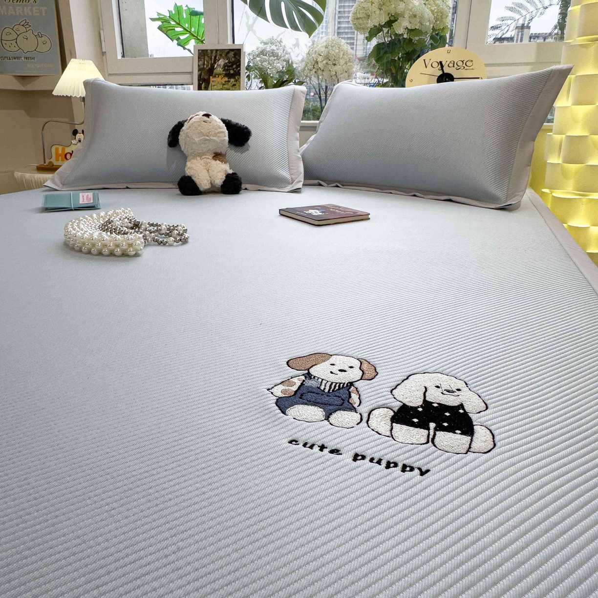 91家纺网 家纺一手货源 找家纺 （总）孩子王家纺 2026春夏新款可机洗冰豆豆冰丝席凉席席子a类母婴级婴儿可用凉感值过0.21