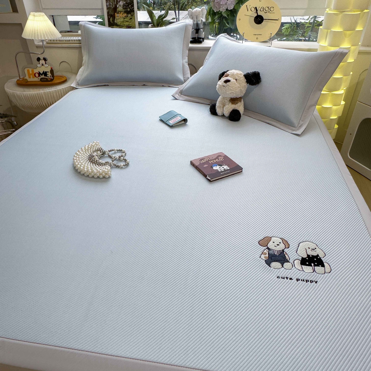 91家纺网 家纺一手货源 找家纺 （总）孩子王家纺 2026春夏新款可机洗冰豆豆冰丝席凉席席子a类母婴级婴儿可用凉感值过0.21