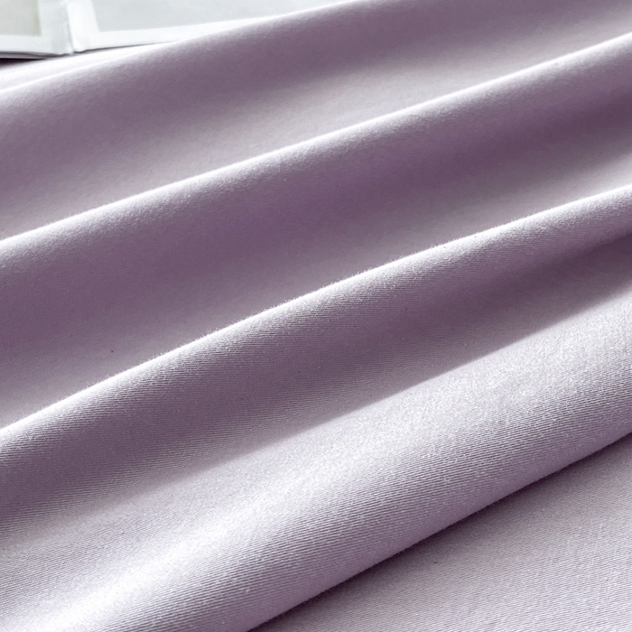 91家纺网 家纺一手货源 找家纺 昊翔家纺 2026全棉纯棉刺绣花四件套40支长绒棉100% 棉礼盒包装 朝花-淡雅紫