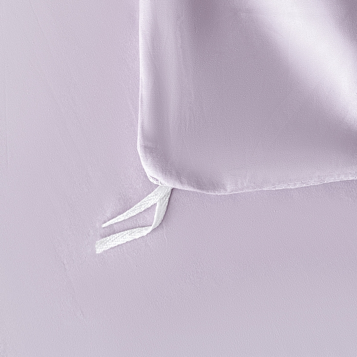 91家纺网 家纺一手货源 找家纺 昊翔家纺 2026全棉纯棉刺绣花四件套40支长绒棉100% 棉礼盒包装 朝花-淡雅紫