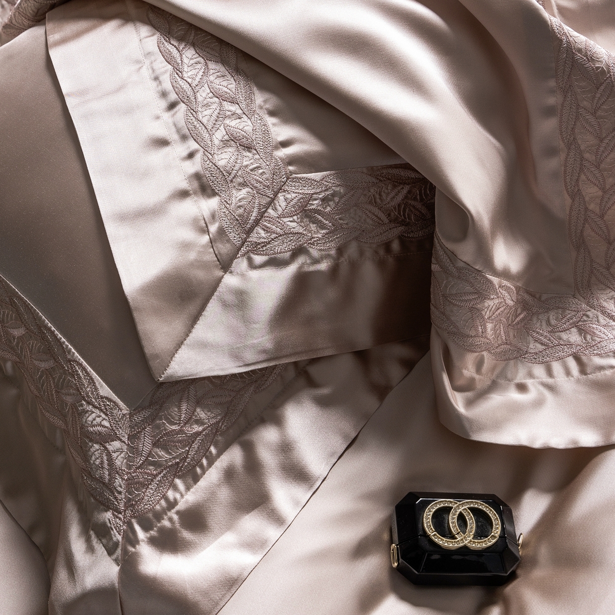 91家纺网 家纺一手货源 找家纺 馨蕊家居 2026春夏新款款100s全棉纯棉高精密四件套-米娅 米娅-蔷薇粉