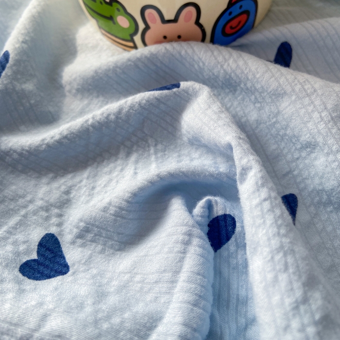 91家纺网 家纺一手货源 找家纺 赛琳 2026新款泡芙纱床笠系列单床笠床笠单件（有买家秀） 甜心兰絮