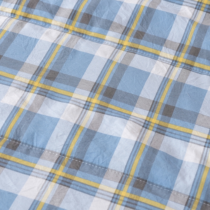 91家纺网 家纺一手货源 找家纺 欧朵家纺 2026春夏新款水洗棉新疆棉花被夏凉被空调被 简兮-蓝